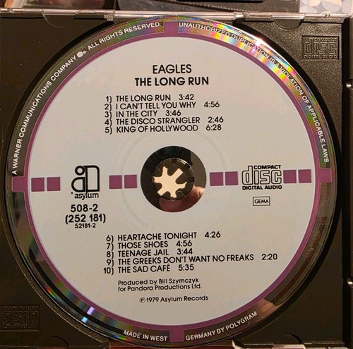 Eagles the long run 1979 - the,