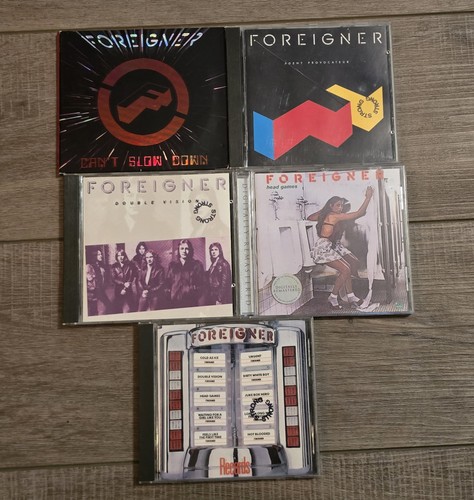 Foreigner album lot - 5,